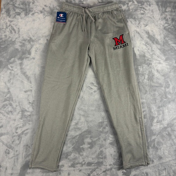 Champion Other - Miami University Redhawks Mens Size Medium Champion Sweatpants Grey NEW!